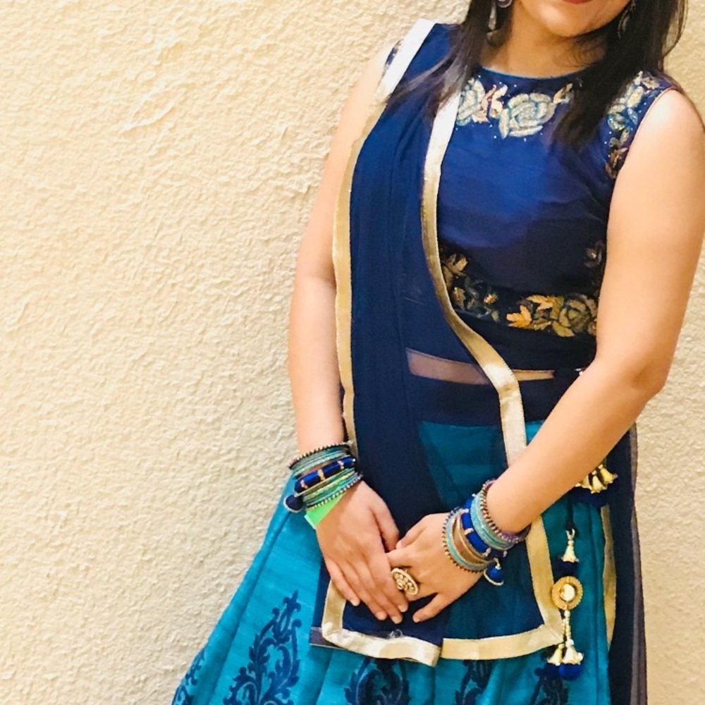 Silk chaniya cholie